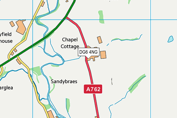 DG6 4NG map - OS VectorMap District (Ordnance Survey)