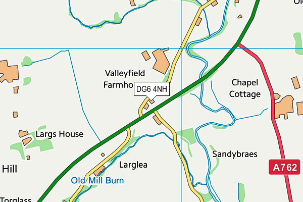 DG6 4NH map - OS VectorMap District (Ordnance Survey)