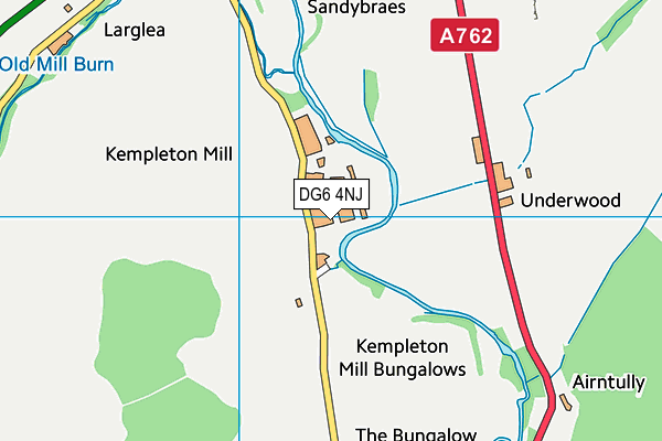 DG6 4NJ map - OS VectorMap District (Ordnance Survey)