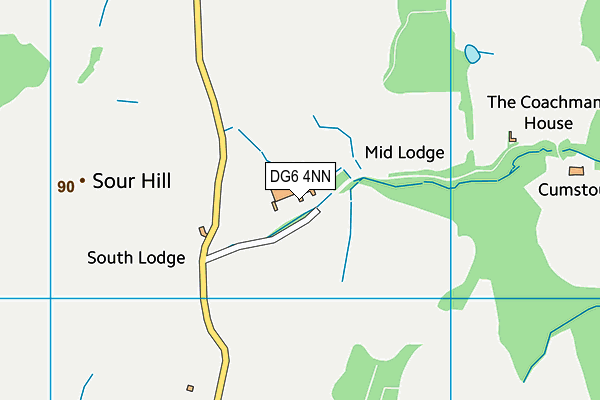 DG6 4NN map - OS VectorMap District (Ordnance Survey)