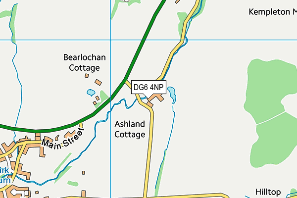 DG6 4NP map - OS VectorMap District (Ordnance Survey)