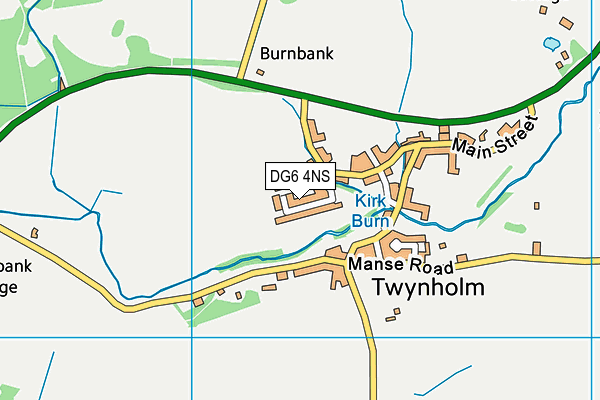 DG6 4NS map - OS VectorMap District (Ordnance Survey)