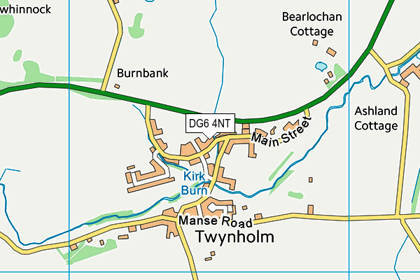 DG6 4NT map - OS VectorMap District (Ordnance Survey)