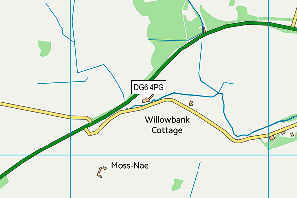 DG6 4PG map - OS VectorMap District (Ordnance Survey)