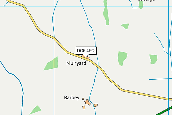 DG6 4PQ map - OS VectorMap District (Ordnance Survey)