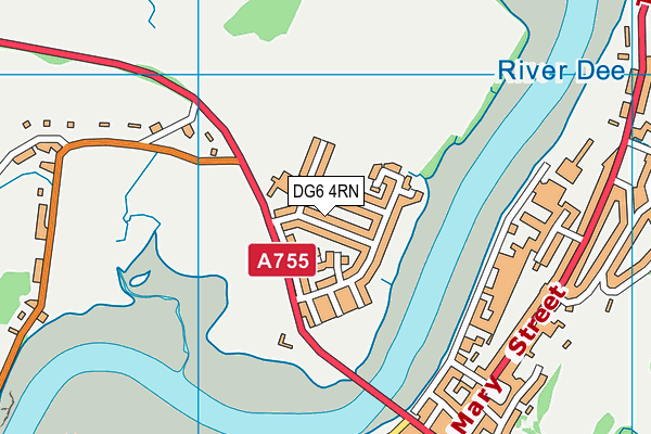 DG6 4RN map - OS VectorMap District (Ordnance Survey)