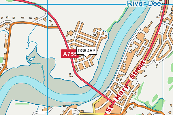 DG6 4RP map - OS VectorMap District (Ordnance Survey)