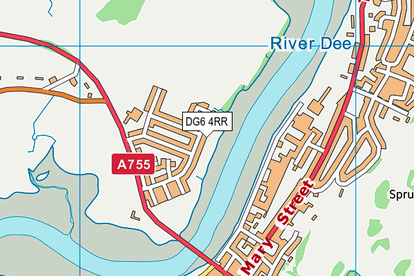 DG6 4RR map - OS VectorMap District (Ordnance Survey)