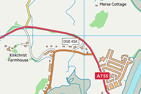 DG6 4SA map - OS VectorMap District (Ordnance Survey)