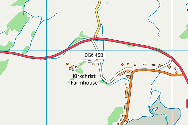 DG6 4SB map - OS VectorMap District (Ordnance Survey)