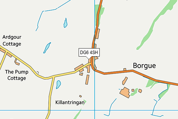 DG6 4SH map - OS VectorMap District (Ordnance Survey)