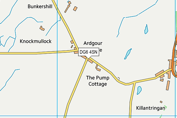 DG6 4SN map - OS VectorMap District (Ordnance Survey)