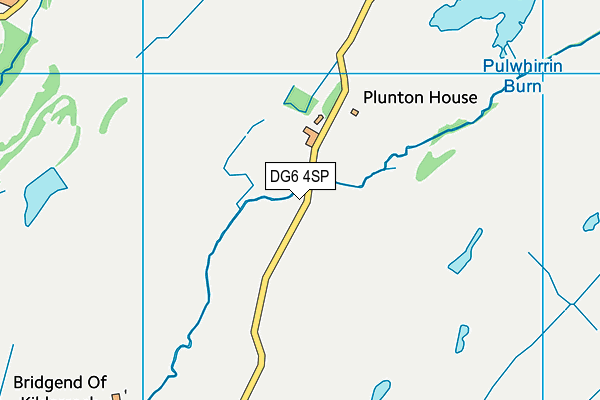 DG6 4SP map - OS VectorMap District (Ordnance Survey)