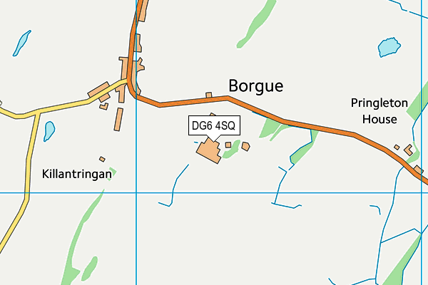 DG6 4SQ map - OS VectorMap District (Ordnance Survey)