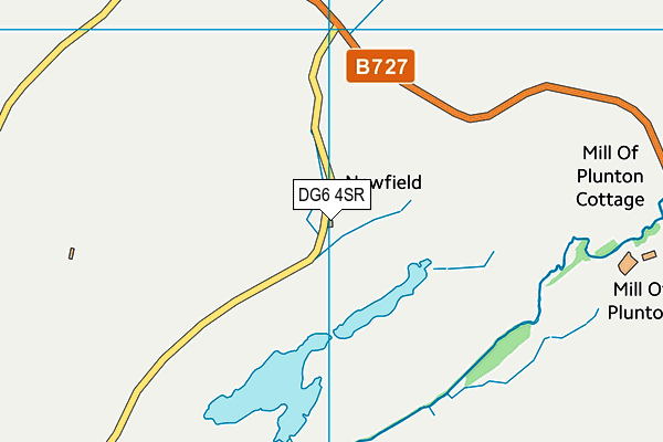 DG6 4SR map - OS VectorMap District (Ordnance Survey)