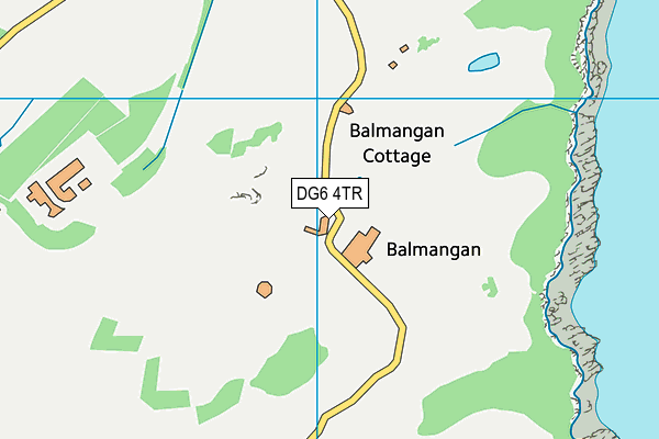DG6 4TR map - OS VectorMap District (Ordnance Survey)
