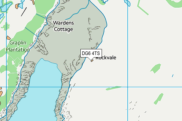 DG6 4TS map - OS VectorMap District (Ordnance Survey)