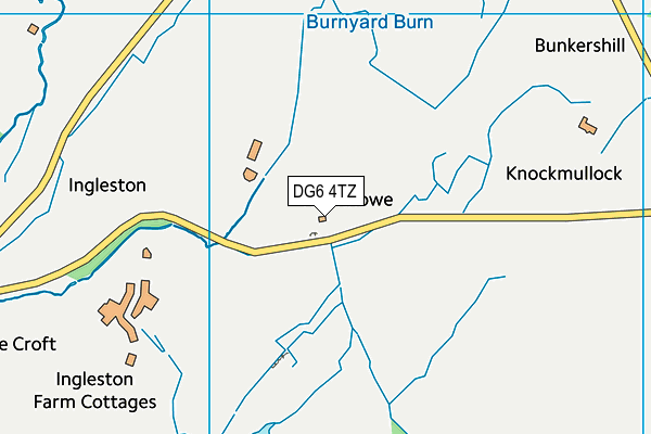 DG6 4TZ map - OS VectorMap District (Ordnance Survey)