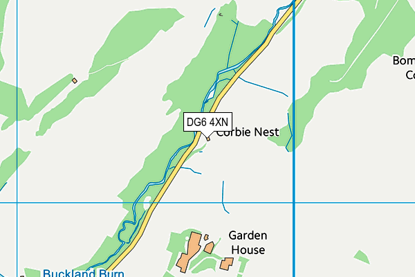 DG6 4XN map - OS VectorMap District (Ordnance Survey)