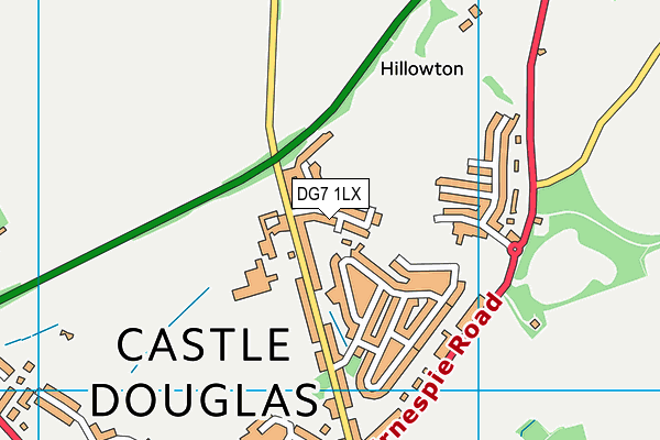 Map of GALLOWAY FIRE SAFETY SERVICES LIMITED at district scale