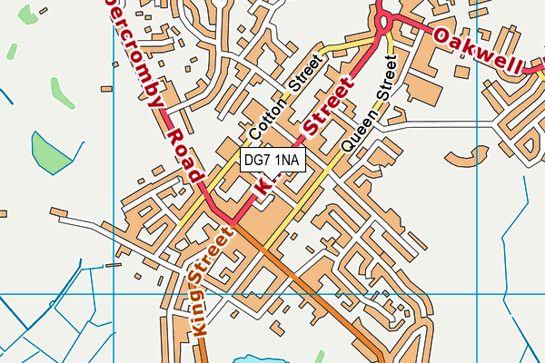 Map of GILLESPIE LEISURE LIMITED at district scale
