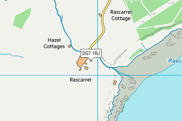 DG7 1RJ map - OS VectorMap District (Ordnance Survey)