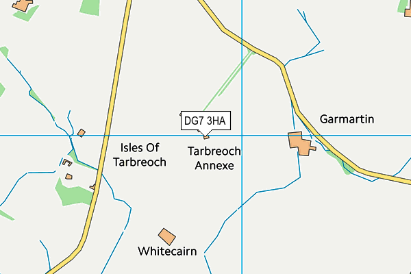 DG7 3HA map - OS VectorMap District (Ordnance Survey)