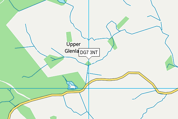 DG7 3NT map - OS VectorMap District (Ordnance Survey)