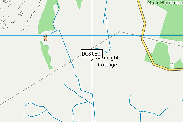 DG8 0EQ map - OS VectorMap District (Ordnance Survey)