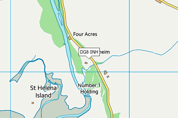 DG8 0NH map - OS VectorMap District (Ordnance Survey)
