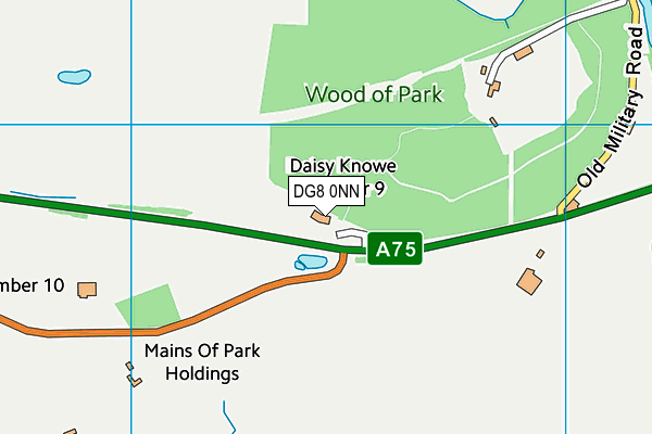 DG8 0NN map - OS VectorMap District (Ordnance Survey)