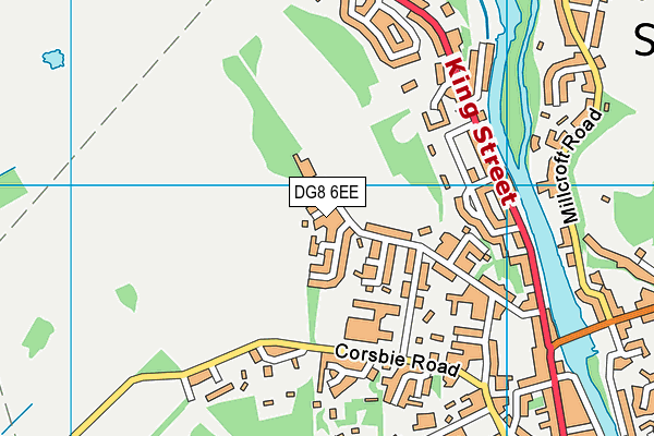 DG8 6EE map - OS VectorMap District (Ordnance Survey)
