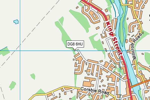 DG8 6HU map - OS VectorMap District (Ordnance Survey)