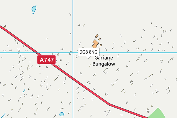 DG8 8NG map - OS VectorMap District (Ordnance Survey)