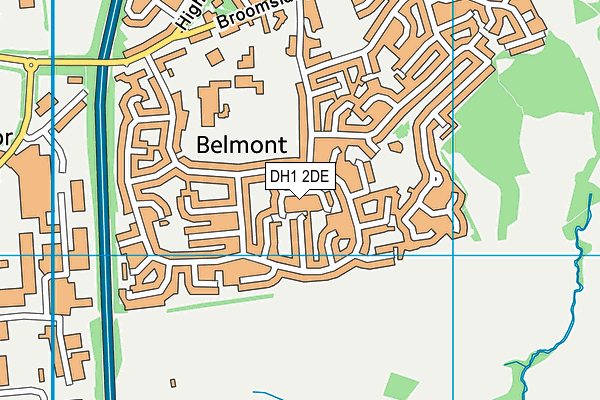 Map of KEITH MALLARD TRAINING LTD. at district scale