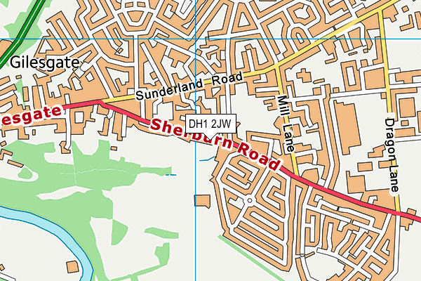 Map of GLENBURN PROPERTIES LTD at district scale