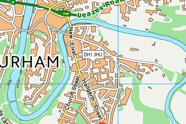 Hmp Durham map (DH1 3HU) - OS VectorMap District (Ordnance Survey)