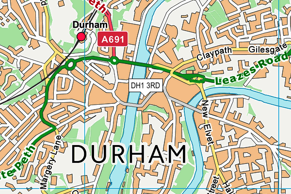 Map of TREATS OF DURHAM 84 LTD at district scale