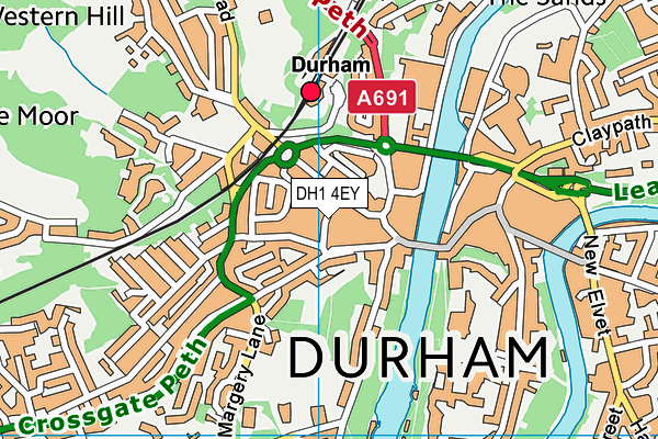 Map of MARJAC DURHAM LTD at district scale