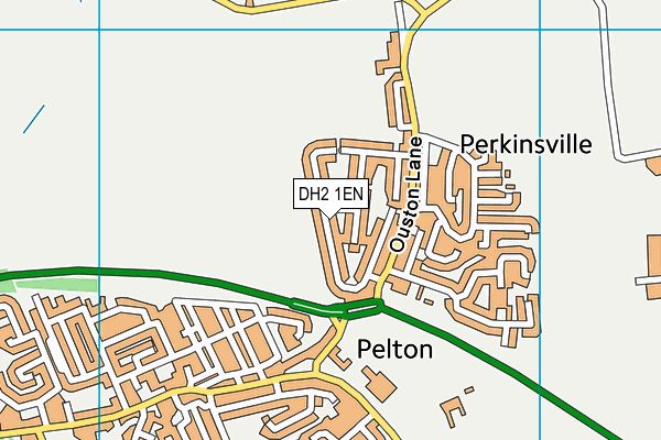 DH2 1EN map - OS VectorMap District (Ordnance Survey)