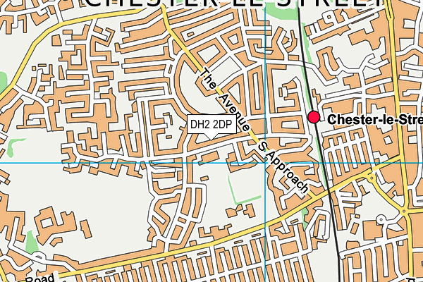 Bullion Lane Primary School map (DH2 2DP) - OS VectorMap District (Ordnance Survey)