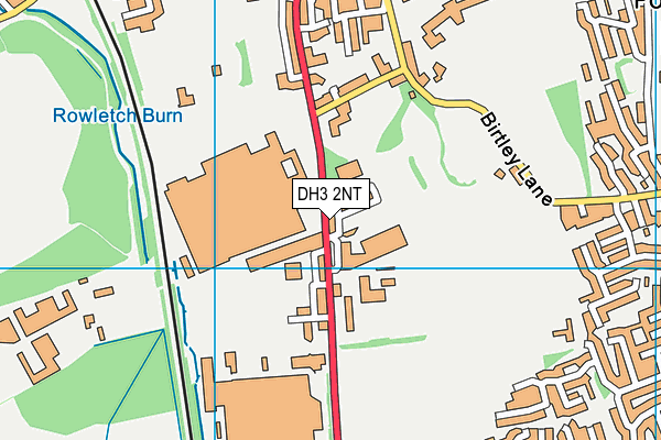 DH3 2NT map - OS VectorMap District (Ordnance Survey)