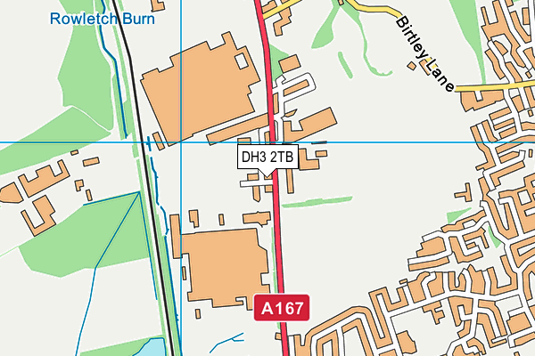 Birtley Leisure Centre map (DH3 2TB) - OS VectorMap District (Ordnance Survey)