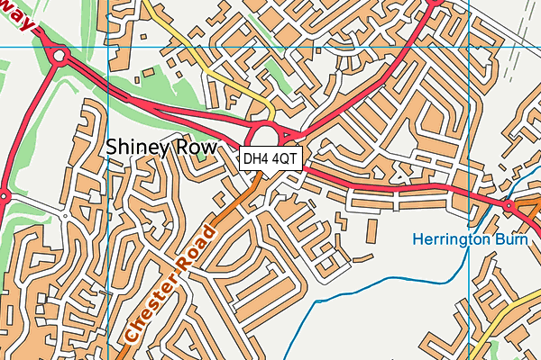 First Choice Fitness (Closed) map (DH4 4QT) - OS VectorMap District (Ordnance Survey)
