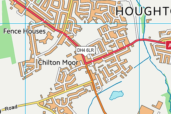 Map of CHILTON DINER LIMITED at district scale