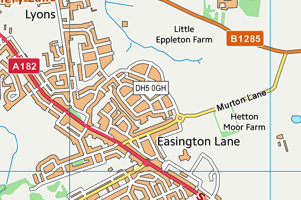 Map of FINN SUPPLEMENTS LTD at district scale