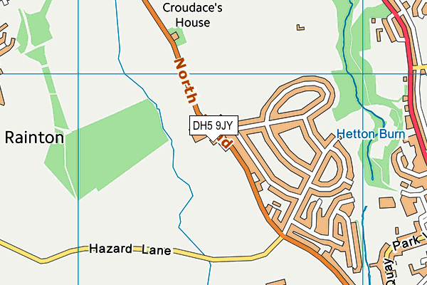 Map of BOUSFIELD AND REID PROPERTY MANAGEMENT LIMITED at district scale
