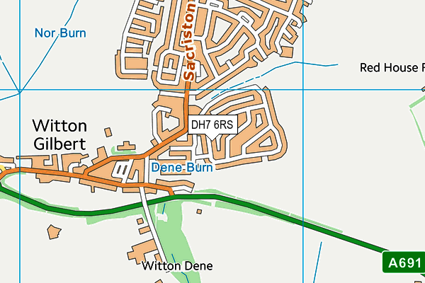 Map of HEBDEN ACTIVEWEAR LIMITED at district scale