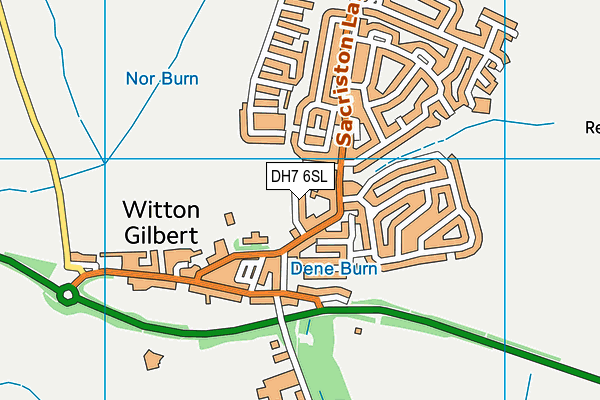 Map of SUPA STRIKERS DURHAM LTD at district scale