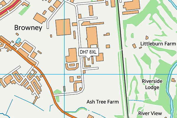 Map of JAY'S (DURHAM) LIMITED at district scale